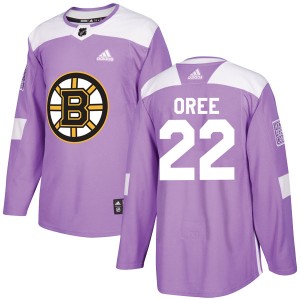 Adidas Willie O'ree Boston Bruins Youth Authentic Military